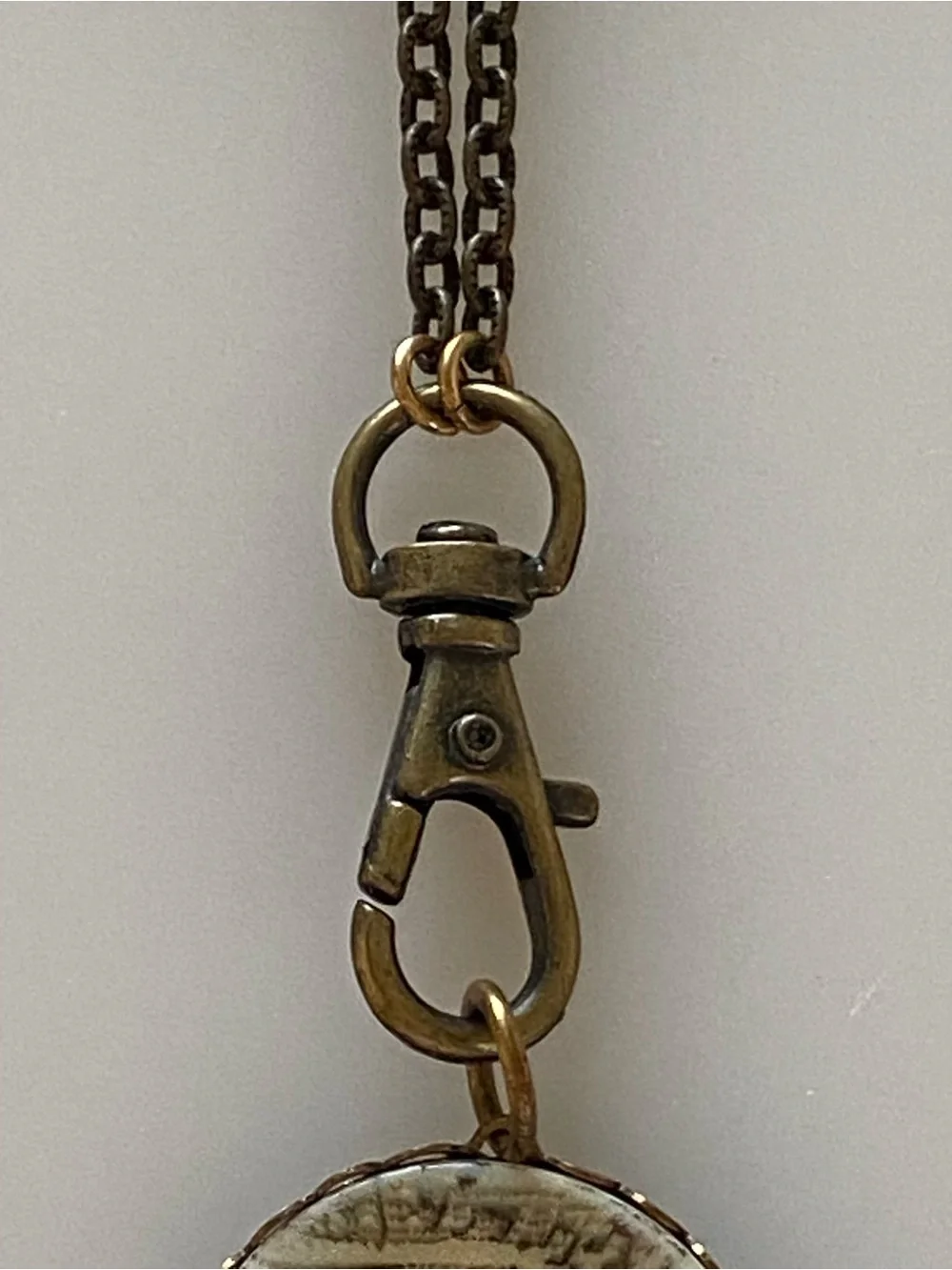 Brass Music Pendant